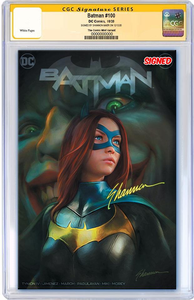 BATMAN 100 SHANNON MAER TCM VARIANT