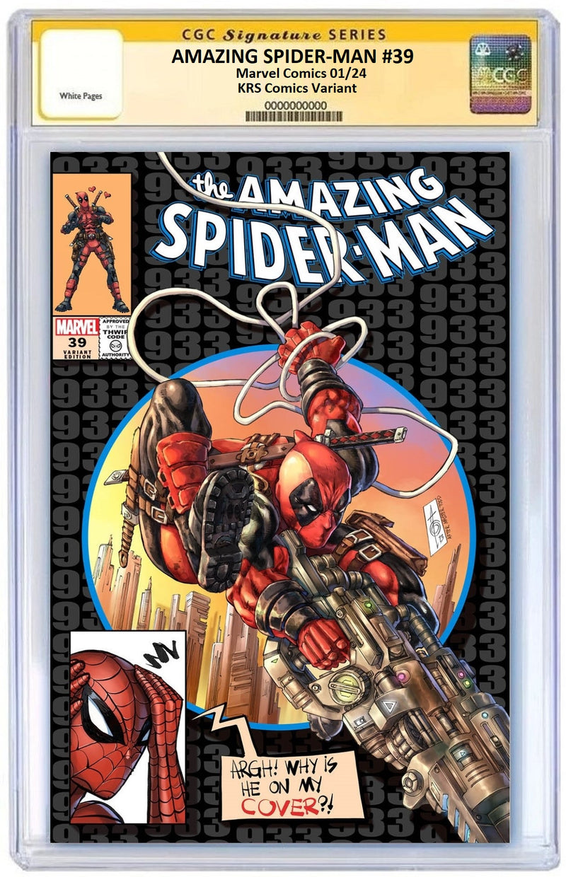 AMAZING SPIDER-MAN 39 ALAN QUAH DEADPOOL VARIANTS