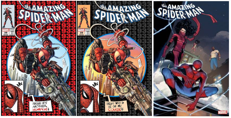 AMAZING SPIDER-MAN 39 ALAN QUAH DEADPOOL VARIANTS