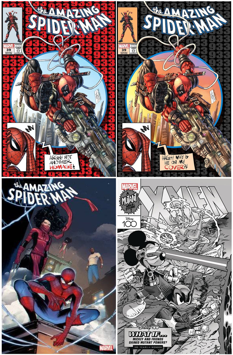 AMAZING SPIDER-MAN 39 ALAN QUAH DEADPOOL VARIANTS