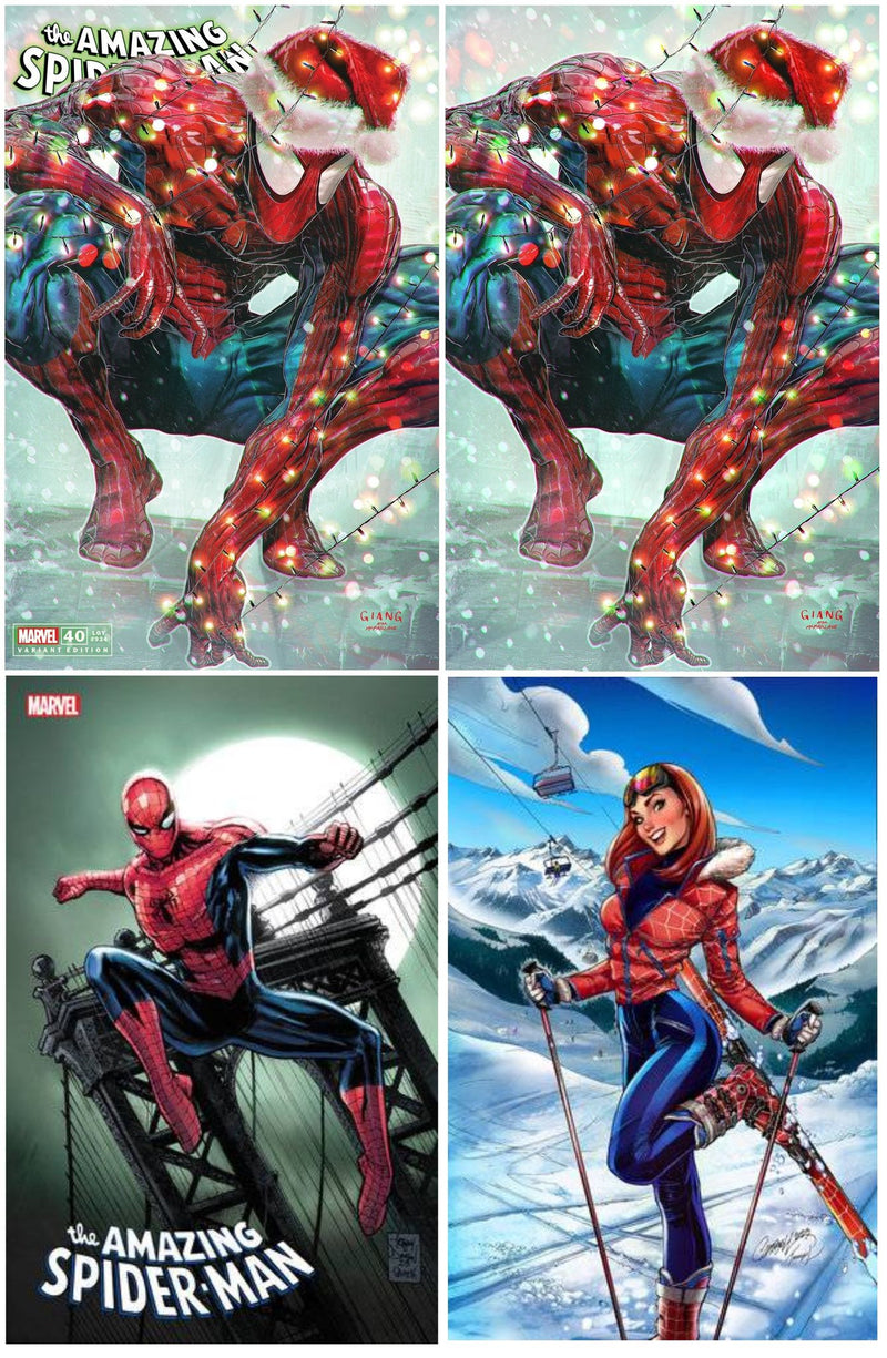 AMAZING SPIDER-MAN 40 JOHN GIANG SPIDEY HOLIDAY VARIANT