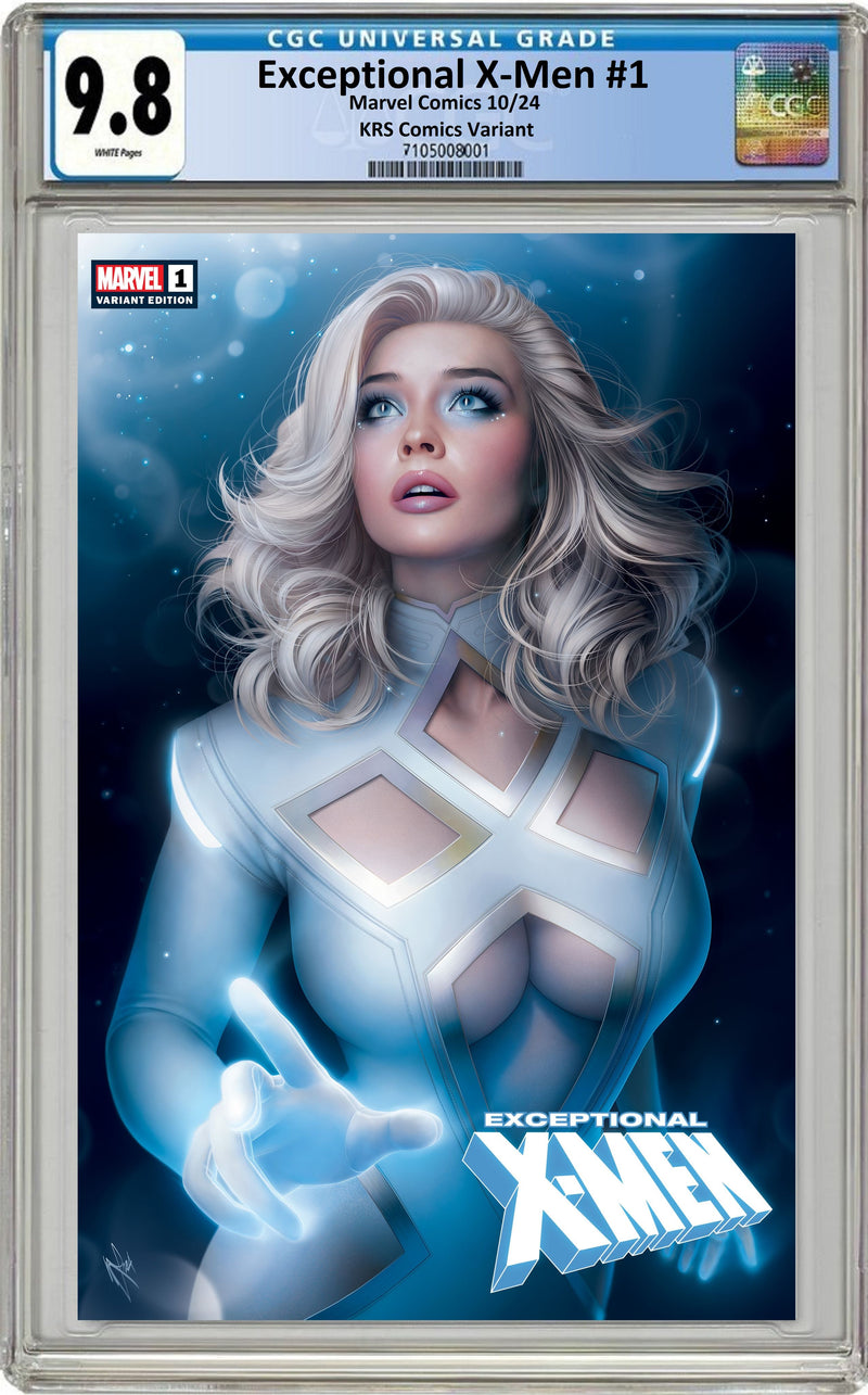 EXCEPTIONAL X-MEN 1 WARREN LOUW EMMA FROST VARIANT