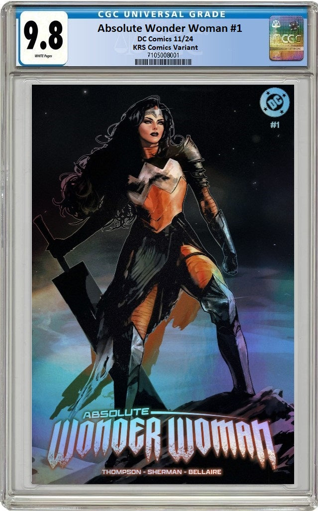 ABSOLUTE WONDER WOMAN 1 SOZOMAIKA FOIL VARIANT