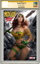 ROGUE : THE SAVAGE LAND 1  WARREN LOUW VARIANTS