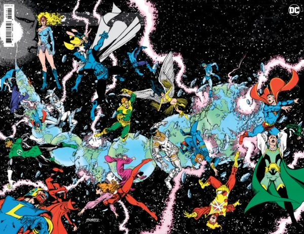 CRISIS ON INFINITE EARTHS 1 GATEFOLD VIRGIN FOIL NYCC VARIANT