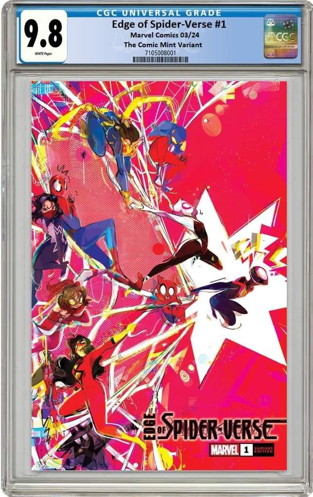 EDGE OF SPIDER-VERSE 1 NICOLETTA BALDARI VARIANT