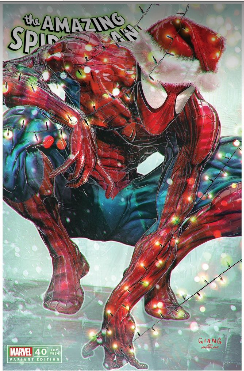 AMAZING SPIDER-MAN 40 JOHN GIANG SPIDEY HOLIDAY VARIANT