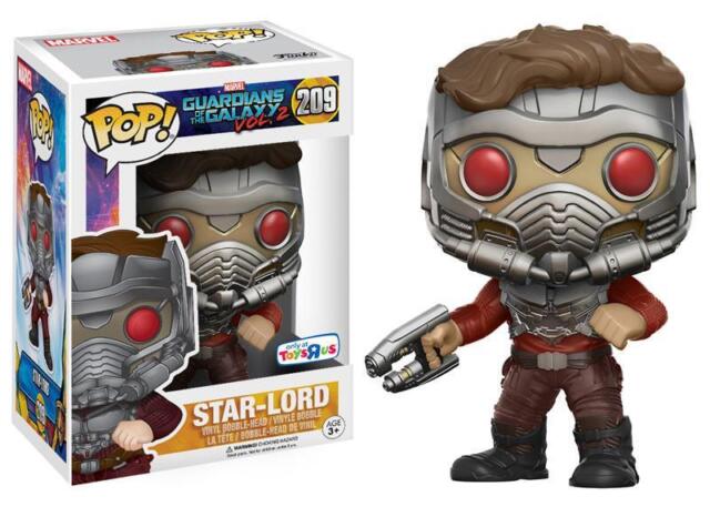 2017 FUNKO POP Guardians of The Galaxy 2 Funko Pop Star-lord Toys R US Exclusive 209 - The Comic Construct