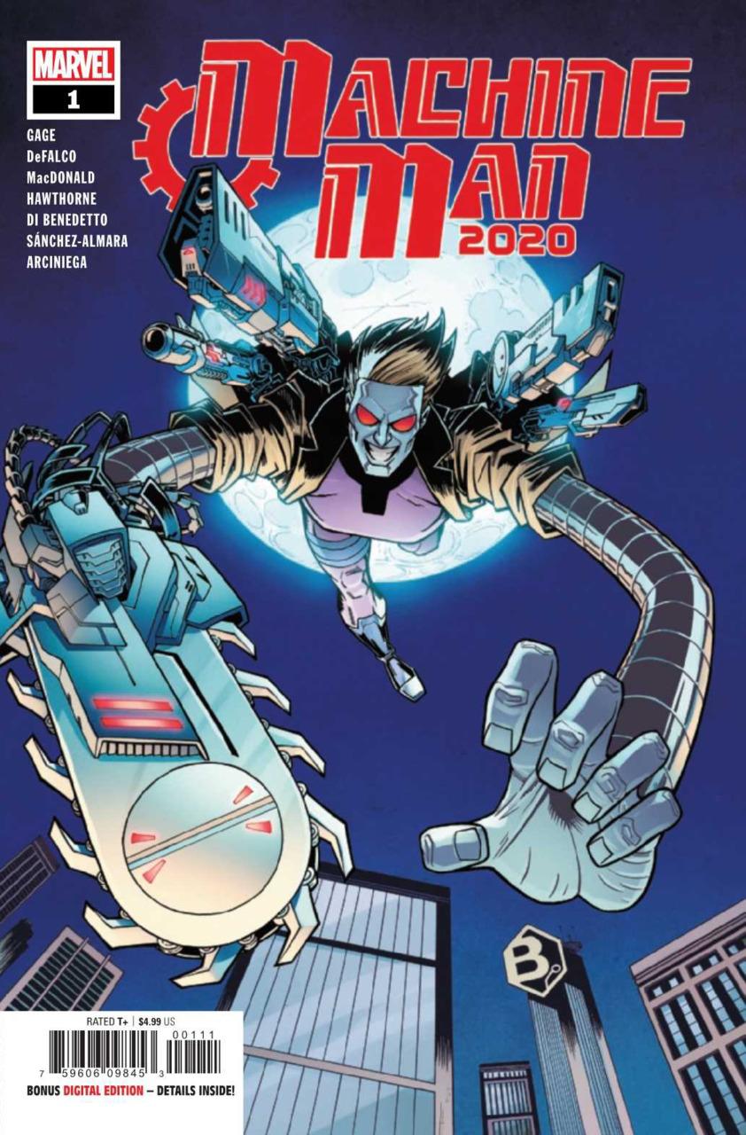 MACHINE MAN 2020 #1 - The Comic Construct