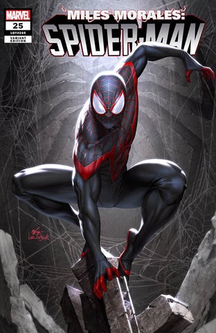 MILES MORALES: SPIDER-MAN #25 TRADE DRESS INHYUK LEE LTD 3000 - The Comic Construct